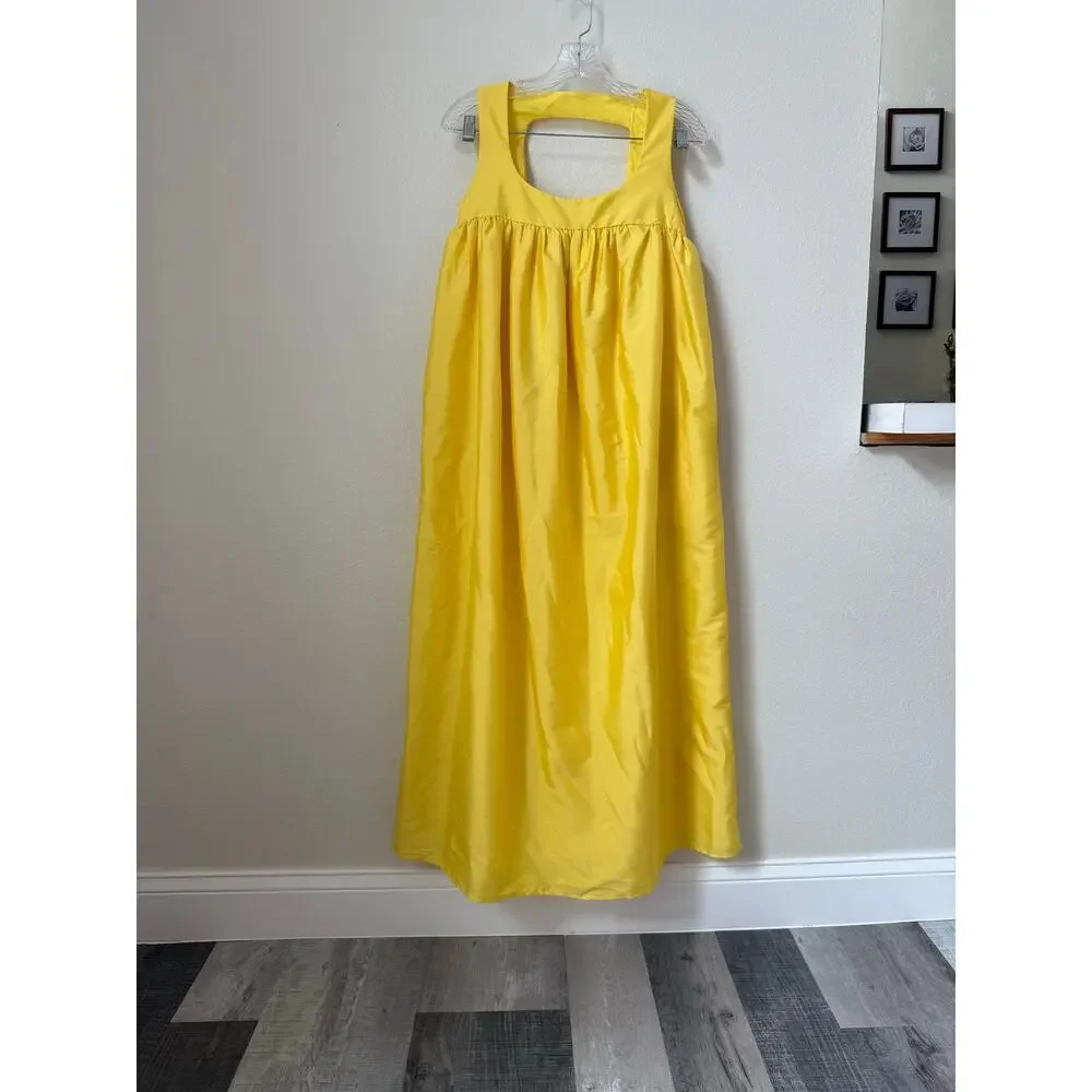 NWT Anthropologie Pinnacle By Shruti Sancheti Square Neck Maxi Dress Size XS